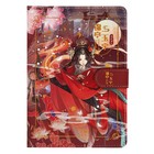 Записная книжка подарочная, А6+, 132 листа, цветной блок, с хлястиком на магните,обложка пвх, "Аниме", МИКС 9669005