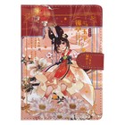 Записная книжка подарочная, А6+, 132 листа, цветной блок, с хлястиком на магните,обложка пвх, "Аниме", МИКС 9669005