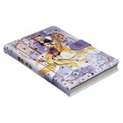 Записная книжка подарочная, А6+, 132 листа, цветной блок, с хлястиком на магните,обложка пвх, "Аниме", МИКС 9669005