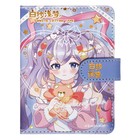 Записная книжка подарочная А6 132 л,цветной блок, с хлястиком на магните,обл.пвх,Аниме МИКС   966900 - фото 24568033