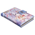 Записная книжка подарочная А6 132 л,цветной блок, с хлястиком на магните,обл.пвх,Аниме МИКС   966900 - фото 24568034