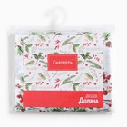 Скатерть Доляна «Хвойный узор» 145×220 см, 100% п/э - Фото 8