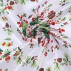 Скатерть Доляна «Хвойный узор» 145×260 см, 100% п/э - Фото 7