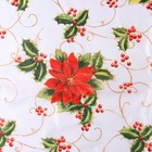 Скатерть новогодняя Доляна «В преддверии Рождества» 145×300 см, 100% п/э - Фото 5