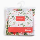 Скатерть новогодняя Доляна «В преддверии Рождества» 145×300 см, 100% п/э - Фото 8
