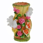 ваза керамика плетенка голуби 18*13*7 см - Фото 1