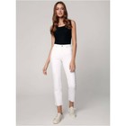 Джинсы укороченные женские Conte Elegant Straight Leg, размер XS, цвет white - Фото 2