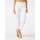 Джинсы укороченные женские Conte Elegant Straight Leg, размер XS, цвет white - Фото 5