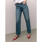 Джинсы прямые женские Conte Elegant, размер XS, цвет washed blue - Фото 2