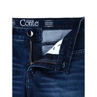 Джинсы женские с вышивкой Conte Elegant, размер XS, цвет тёмно-синий - Фото 7