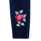 Джинсы женские с вышивкой Conte Elegant, размер XS, цвет тёмно-синий - Фото 10