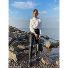 Брюки укороченные женские Conte Elegant City Chic, размер XS, цвет black - Фото 2