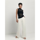 Брюки широкие женские Conte Elegant, размер S, цвет ecru - Фото 2