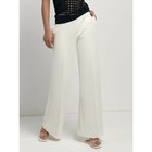 Брюки широкие женские Conte Elegant, размер XS, цвет ecru - Фото 1