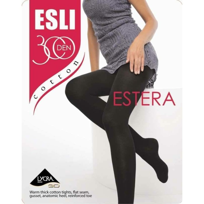 

Колготки женские ESTERA, размер 3, цвет nero