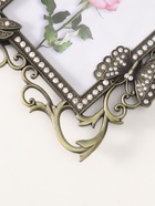 Фоторамка для фото 10×15 см «Бабочки и стрекозы», металл, стразы - Фото 3