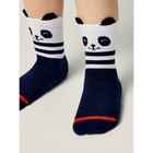 Носки детские Conte Kids Tip-Top, размер 22, цвет белый, тёмно-синий - фото 110770270
