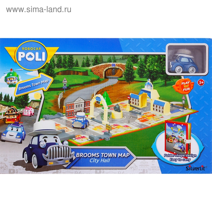 Набор игровой Poli Robocar «Мэрия» - Фото 1