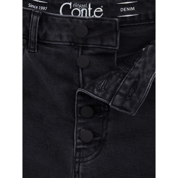 Шорты джинсовые женские, размер S, цвет washed black