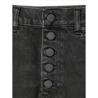 Юбка джинсовая женская, размер XS, цвет washed black - Фото 3