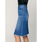 Юбка джинсовая женская, размер XS, цвет mid blue - Фото 7