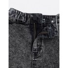 Юбка джинсовая женская, размер XS, цвет acid washed grey - Фото 4