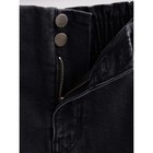 Юбка джинсовая женская, размер XXS, цвет washed black - Фото 3
