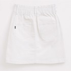Юбка джинсовая женская, размер L, цвет white - Фото 4