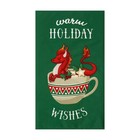 Набор в мешочке Этель "Holiday wishes": полотенце 40х73 см, формочки для запекания - 3 шт. - Фото 3