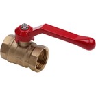 Кран шаровой AQUALINK 11Б27п1, PN 16, внутренняя/внутренняя резьба 3/4", ручка, латунь - фото 24534361