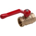 Кран шаровой AQUALINK 11Б27п1, PN 16, внутренняя/внутренняя резьба 3/4", ручка, латунь - фото 24534363