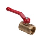 Кран шаровой AQUALINK 11Б27п1, PN 16, внутренняя/внутренняя резьба 3/4", ручка, латунь - фото 24534364