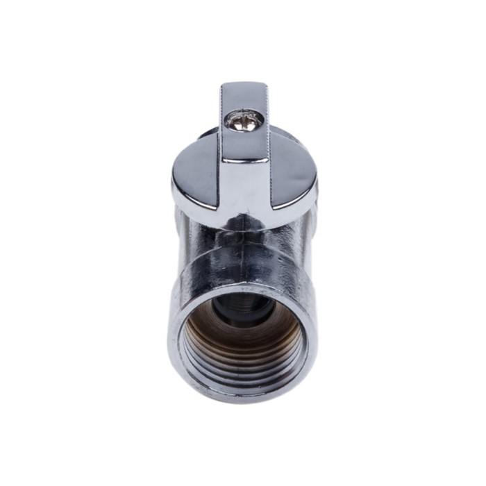 Кран шаровой AQUALINK "мини", PN 10, внутренняя/внутренняя резьба 1/2", ручка, хром - фото 18571761 Кран шаровой AQUALINK "мини", PN 10, внутренняя/внутренняя резьба 1/2", ручка, хром - фото 18571761