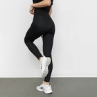 Леггинсы женские, цвет чёрный, размер 48/L 9845959