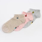 Набор женских носков (3 пары), размер 23-25 - фото 10813174