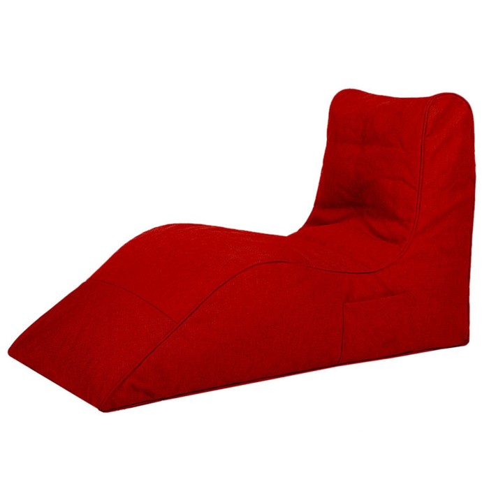 Лежак «Челси», размер 88х65х125 см, цвет Красный - фото 1907788113