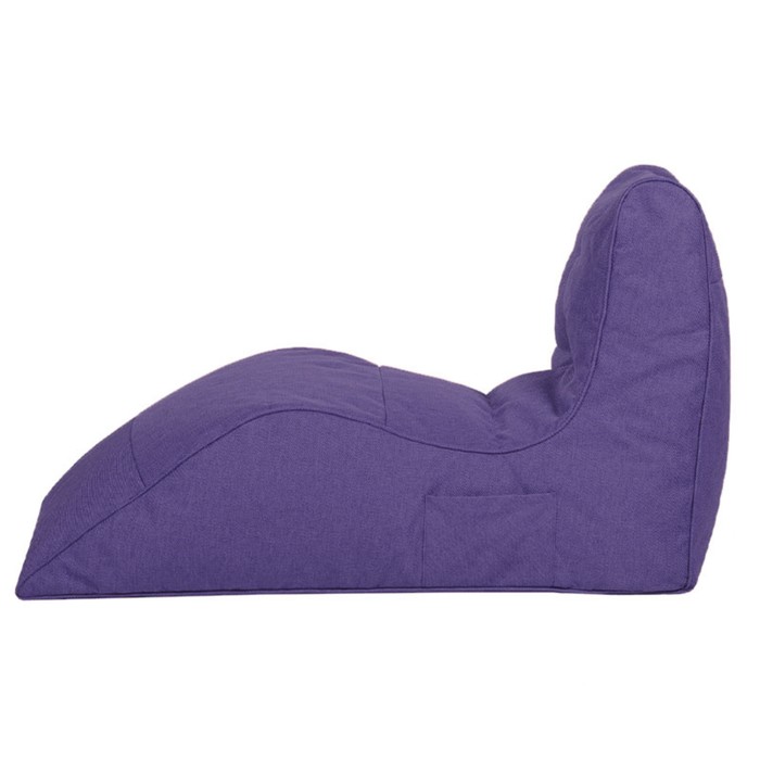 Лежак «Челси», размер 88х65х125 см, цвет фиолетовый - фото 1907788139