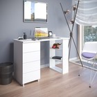 Стол компьютерный СП5, 1100х500х750, Белый/Белый 9892770 - фото 319471675