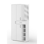 Прихожая в коридор «Торонто 2», 1000×350×2100 мм, цвет белый/белый - Фото 3