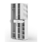 Прихожая в коридор «Торонто 2», 1000×350×2100 мм, цвет белый/белый - Фото 4