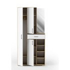 Прихожая в коридор «Торонто 2», 1000×350×2100 мм, цвет дуб сонома/белый - Фото 2