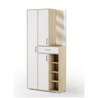 Прихожая в коридор «Торонто 2», 1000×350×2100 мм, цвет дуб сонома/белый - Фото 3