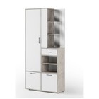 Прихожая в коридор «Торонто 3», 1000×350×2100 мм, цвет ателье светлый/белый - Фото 4