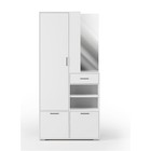 Прихожая в коридор «Торонто 3», 1000×350×2100 мм, цвет белый/Белый - Фото 1