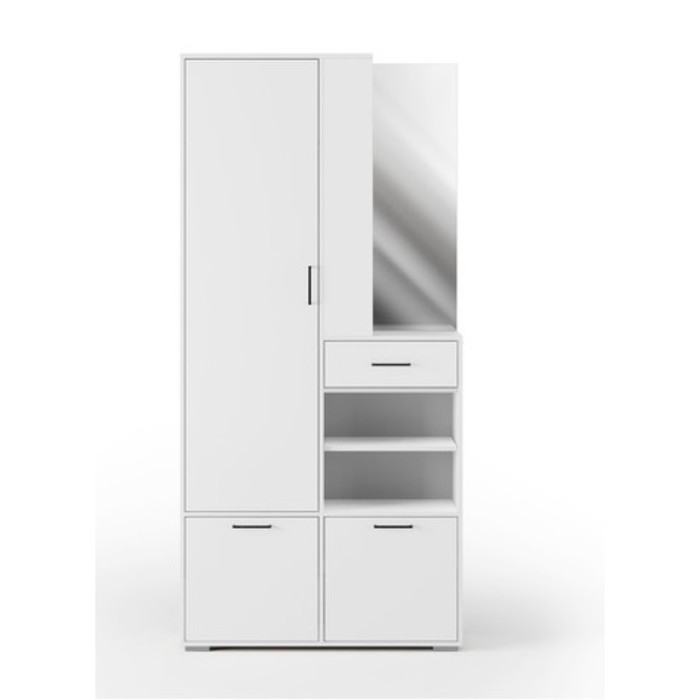 Прихожая в коридор «Торонто 3», 1000×350×2100 мм, цвет белый/Белый - Фото 1