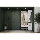 Прихожая в коридор «Торонто 4», 1100×350×2100 мм, цвет ателье светлый/белый - Фото 5