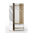 Прихожая в коридор «Торонто 4», 1100×350×2100 мм, цвет дуб сонома/белый - Фото 2