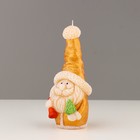 Свеча декоративная "Сказочный Санта",5,7х5,8х13,2 см, металлик - Фото 4