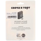 Свеча для торта "С Днем Рождения!", 8 х 8,8 см, Гравити Фолз - фото 24679601