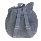 Мягкий рюкзак "Кот Британ" серый - Фото 2